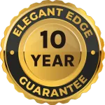 Elegant Edge Painting 10-year workmanship warranty seal
